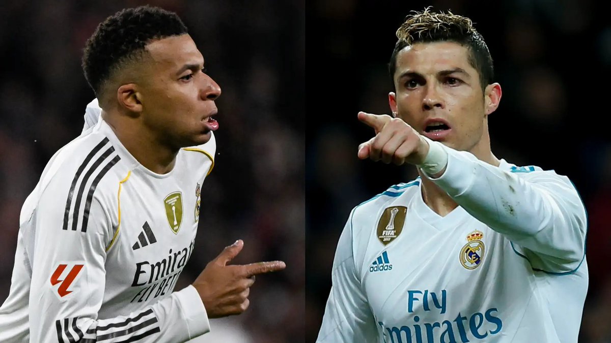 mickaelson__'s tweet photo. the deeper issue isn’t that mbappé lacks character. it’s that his game still depends way too much on the game giving him the kind of problem he was built to solve.

watch him when the game gets ugly. the first thing that changes isn’t his effort, it’s his decision-making. he starts playing safer. he comes toward the ball when the better move is to pin the centre-back, takes fewer risks between the lines, and sometimes receives with his body already setting up the next action instead of facing the defender. he’s still involved, sure, but the authority kinda disappears.

and that matters because mbappé’s natural game is all about threat: attack the space, isolate the defender, accelerate, finish. when the game is clean, everything feeds into everything else. when it gets dirty, those advantages start getting taken away. the opponent sits deeper, blocks the channel, kills the transition, puts contact into every duel. now mbappé has to create value without the space that normally gives him the advantage.

cristiano had a different answer to that problem. over time, he built an identity around surviving games where he wasn’t playing well. he’d make himself ugly to deal with: attack the second ball, live in the box, demand the cross, make the same run again, battle defenders physically, shoot early, stay around the decisive zone. he could have an awful 70 minutes and still carry himself like scoring the goal was his responsibility.

mbappé can sometimes look like he’s waiting for the game to become recognisable again.

and there’s a psychological thing underneath that. when you’ve spent most of your career being the devastating solution, being ordinary starts to feel uncomfortable. you begin protecting your involvement instead of forcing it. you’re not necessarily hiding physically; you’re hiding inside technically acceptable actions. safe reception. simple pass. move away from the duel. wait for the next transition.

he knows how to hurt a team when there’s space in behind. he knows how to beat a full-back one-on-one. he knows how to attack the box. what’s still less developed is taking ownership of a game that simply refuses to give him those situations.

that’s the part cristiano mastered.

cristiano’s big-game character wasn’t just “he wanted it more.” it was that his behaviour stayed aggressive even after his preferred game disappeared. mbappé still has those moments where, once the first two or three solutions are taken away, he gets quieter.

the next step for him isn’t becoming some superhero. it’s learning to say, “fine. if the game won’t give me space, i’ll still find a way to control it.”

that means becoming dangerous through positioning, combinations, physical duels, second actions, manipulating the back line, and just doing the same thing over and over until something breaks — not just relying on acceleration.

until that becomes instinctive, ugly games are going to keep exposing the same weakness: not a lack of talent, but a dependence on the conditions being right.