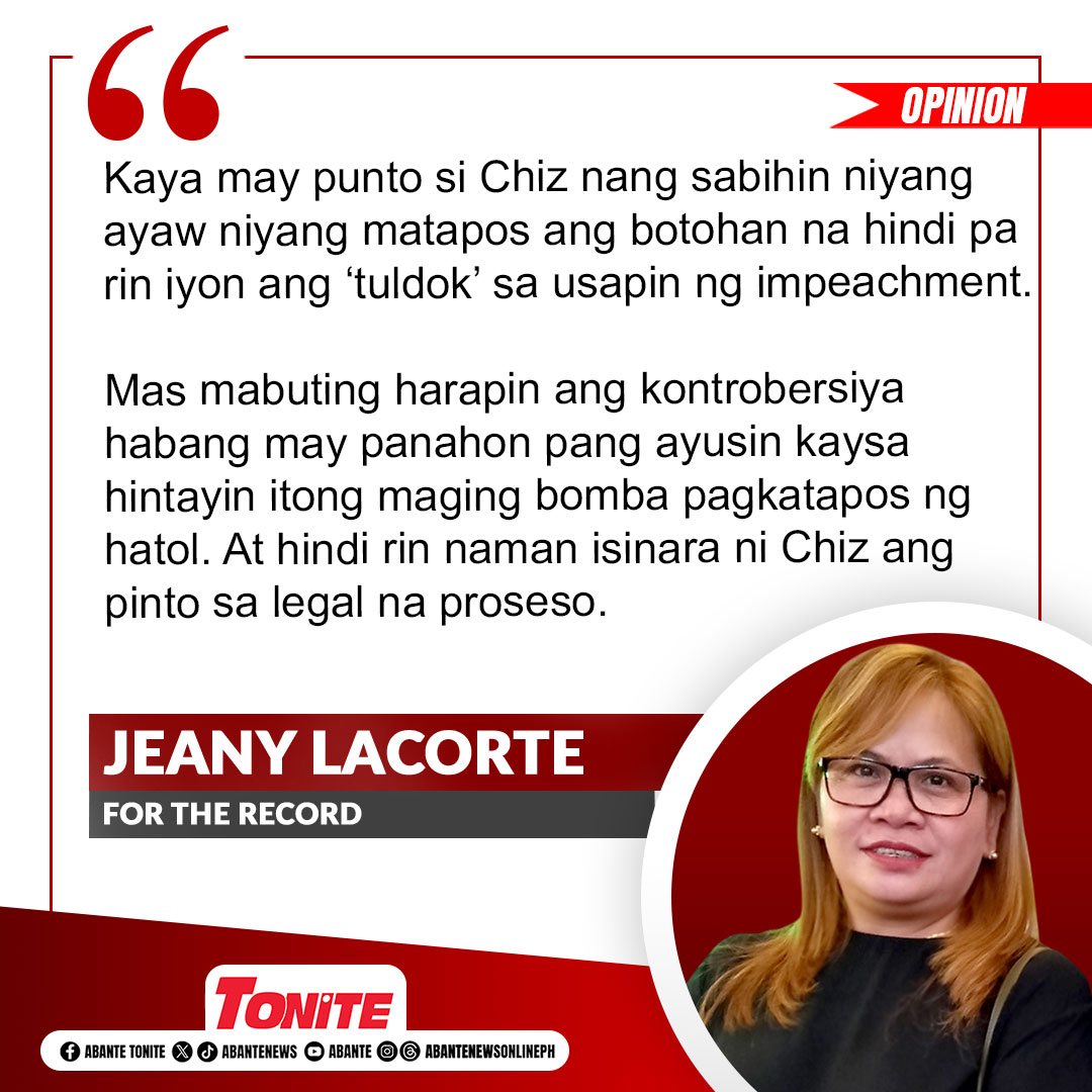 AbanteTonitePH's tweet photo. #ForTheRecord ni Jeany Lacorte ngayong Setyembre 21, 2026.
Basahin buong teksto: https://t.co/IU1wdoVNcg https://t.co/RWftTx5hAr