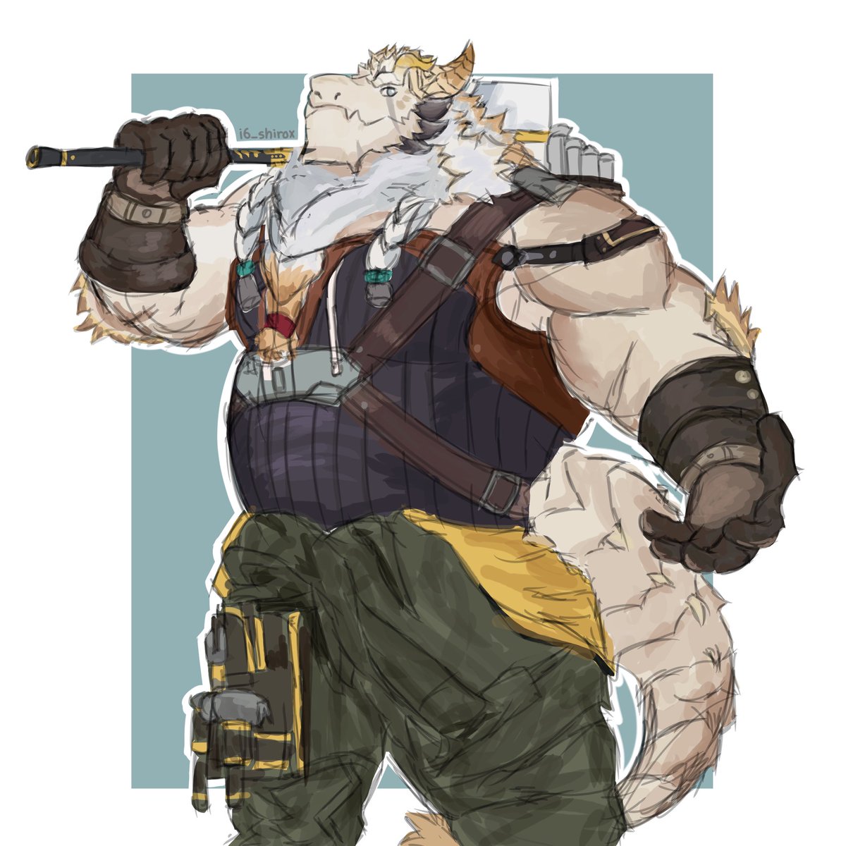 i6_shirox's tweet photo. 🐉🔨 https://t.co/SL79HRgXVo