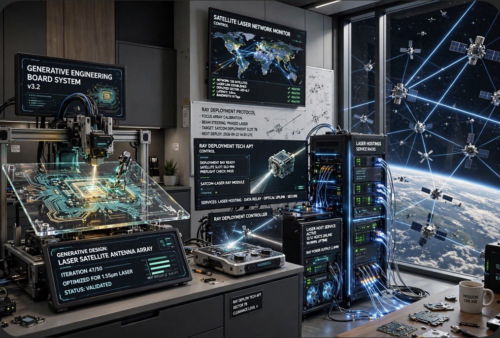 Bnblive0's tweet photo. Generative manufacturing in robotic, tracking & field networking analytical process control in data & networking load balance•
#RoboticTracking #AnalyticalProcess #SystemsBalance #DigitalField #ProtectiveOnly
#SatelliteRay #LaserHosting #LEO_SL7 #GenerativeEngineering #SATCOM. https://t.co/hAihYHp5xw