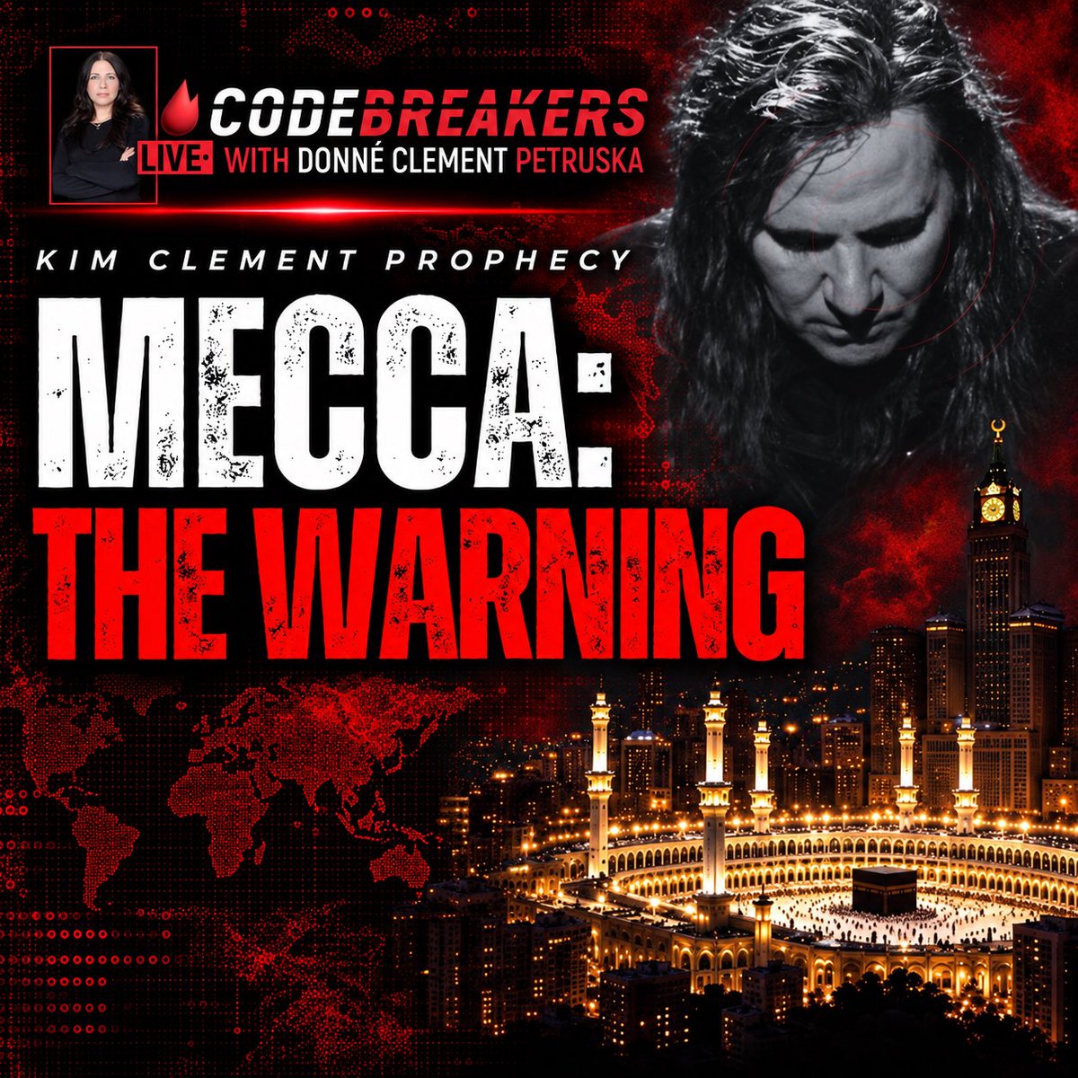 HOD_online's tweet photo. AI and the Antichrist. A warning over Mecca.
What should believers be watching right now?
Watch the full CodeBreakers broadcast:
https://t.co/q362iw8igc
#CodeBreakers #KimClement https://t.co/WakvlvwFsl
