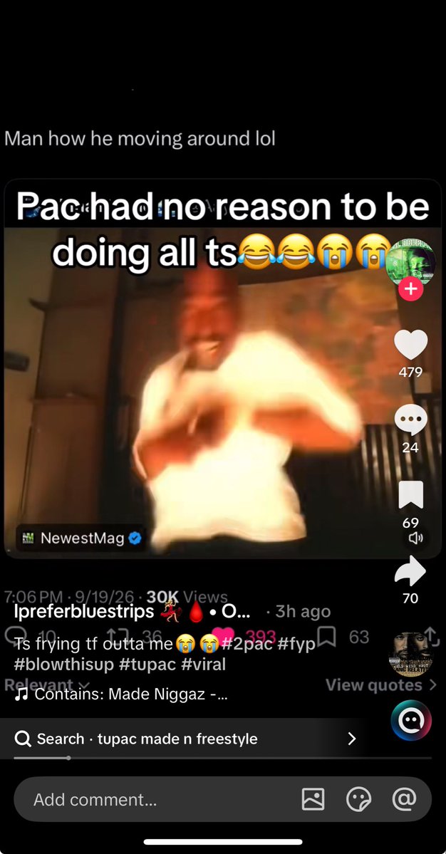 ninatupacstan's tweet photo. Lol they got my tweet on tik tok https://t.co/My2OsHhy0W