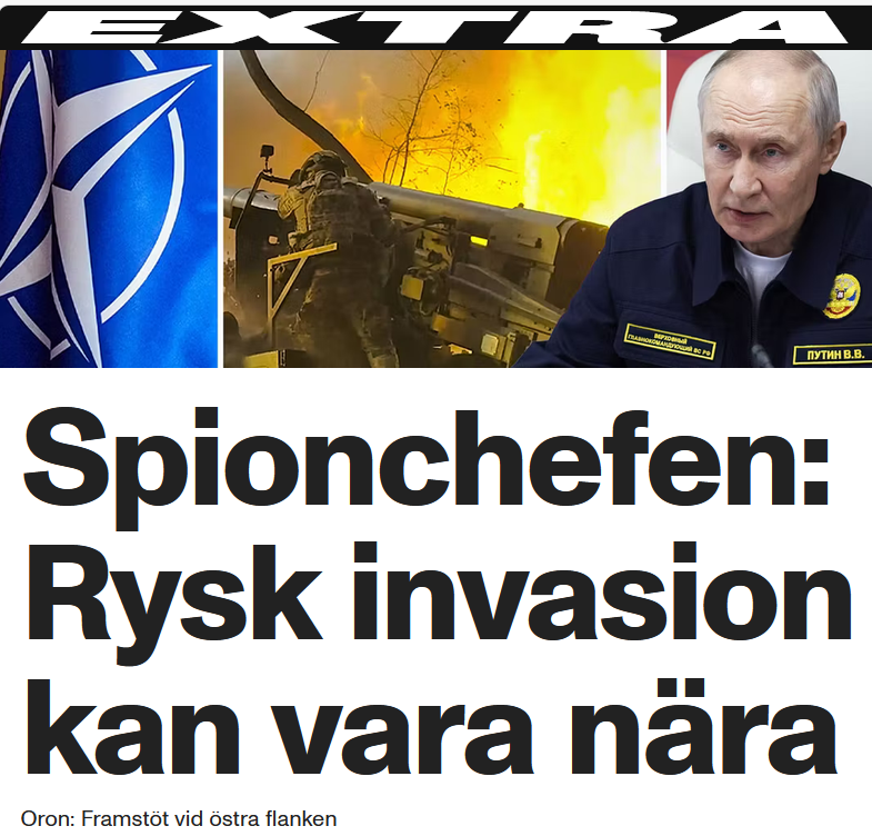 KajJakobsson's tweet photo. Putin: Ändrade planer. Skit i Ukraina. Nu tar vi Baltstaterna! 🤪 https://t.co/UmvCmWG7BA