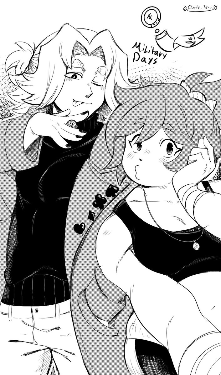 Cloudy_Kyuu's tweet photo. Oc

(⬅️) Victor♥️♠️ + Sugar 🍬 (➡️) https://t.co/kL3fRUXbCI