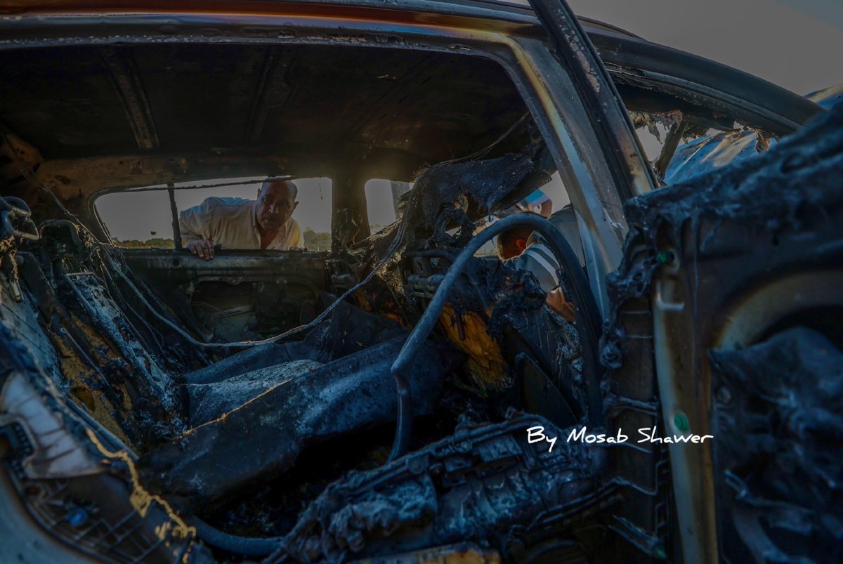 EyeonPalestine's tweet photo. Palestinian woman Reem Aadi was injured in a settler attack on the town of Beit Ummar, north of Hebron, where the attackers set five vehicles on fire on September 20, 2026. https://t.co/swjBVkUFCB