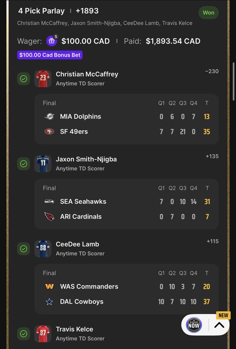 DottedDiceee's tweet photo. Let’s goooo! A nice way to use a bonus bet! 💰💰 https://t.co/wOYZHTOB2q