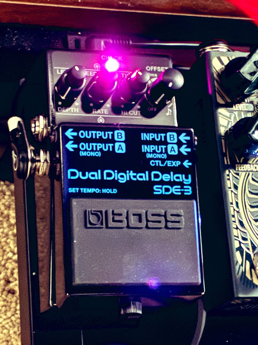 thrillofthetone's tweet photo. I swapped out for an SDE-3 today. Sounds great. New compact form of the Roland SDE-3000. Senoue used the more affordable SDE-1000 during SA1. https://t.co/SRdVZER8yr
