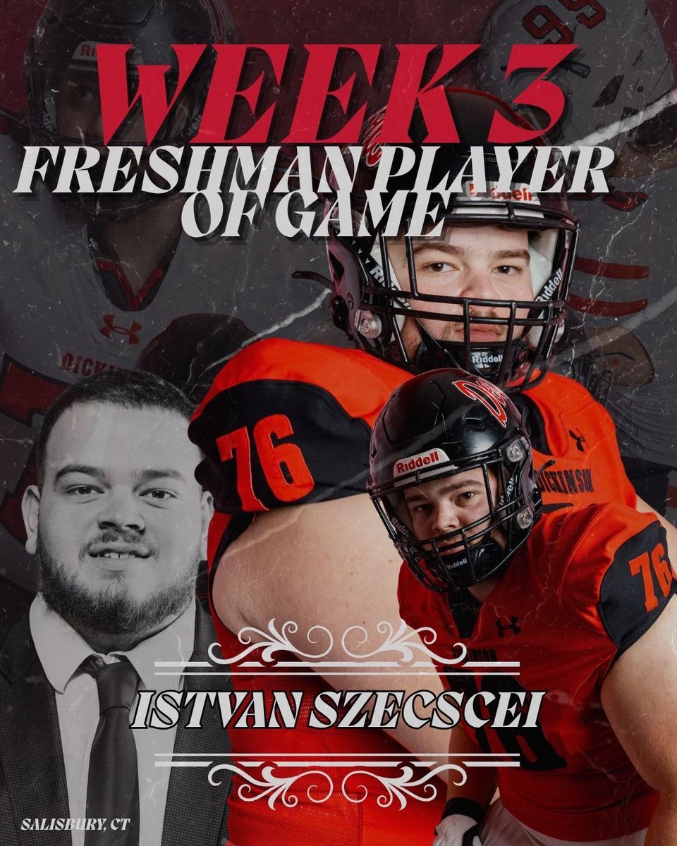 DCRedDevilFB's tweet photo. Week 3 Players of the Game
Defensive POTG: Sean Couvertiere (Knoxville, TN)  3 Tot Tak, 1 Bru, 1 INT Offensive POTG: Dane Sorensen (Bridgewater, NJ) 21 Att, 151 yds 6 Rec, 62 yds, 4 TD Freshman POTG: Istvan Szecscei (Salisbury, CT)
#ForksUp #MachineMentality #WalkThroughTheSmoke https://t.co/Z1iJyJdcLc