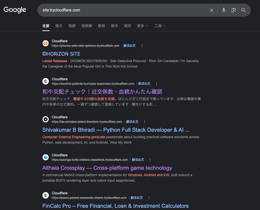 slashui's tweet photo. Cloudflare Tunnel 只是为了临时把本地服务暴露到公网，很多朋友调侃说终于可以给别人发http://localhost:3000了。

其实还是不行，Cloudflare会在公网上给你分配一个https://t.co/mkS8xRwSPJ的二级域名。

有意思的事来了，Google会收录这个二级域名的内容。

所以直接 Google 搜：site:https://t.co/mkS8xRwSPJ，就像突然打开了一扇窗，可以看到一些开发者正在 localhost 上折腾的项目 😂

因为是临时地址，所以至少有一半的地址访问不了了