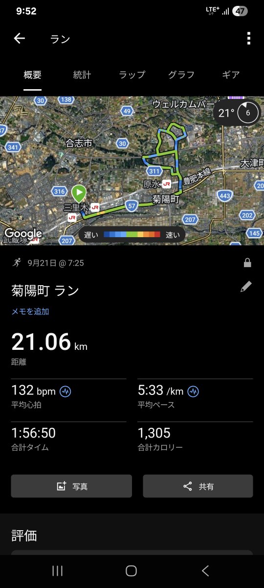 mak_iwam's tweet photo. 心拍数抑えて気持ちよくロングジョグ🙆‍♂️

さて飲むか…😇 https://t.co/ZrP5EASxni
