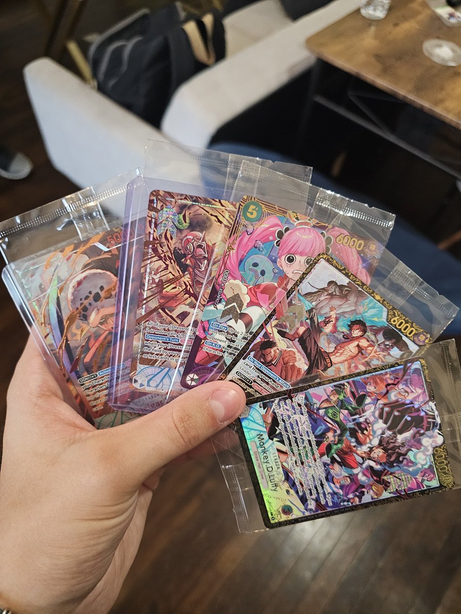 Spain134's tweet photo. Dallas BFF Results
5-1 Flame Flame on Mihawk
EGB have fun with Black Luffy end up top 16 LOL https://t.co/c8xccRa5Dm