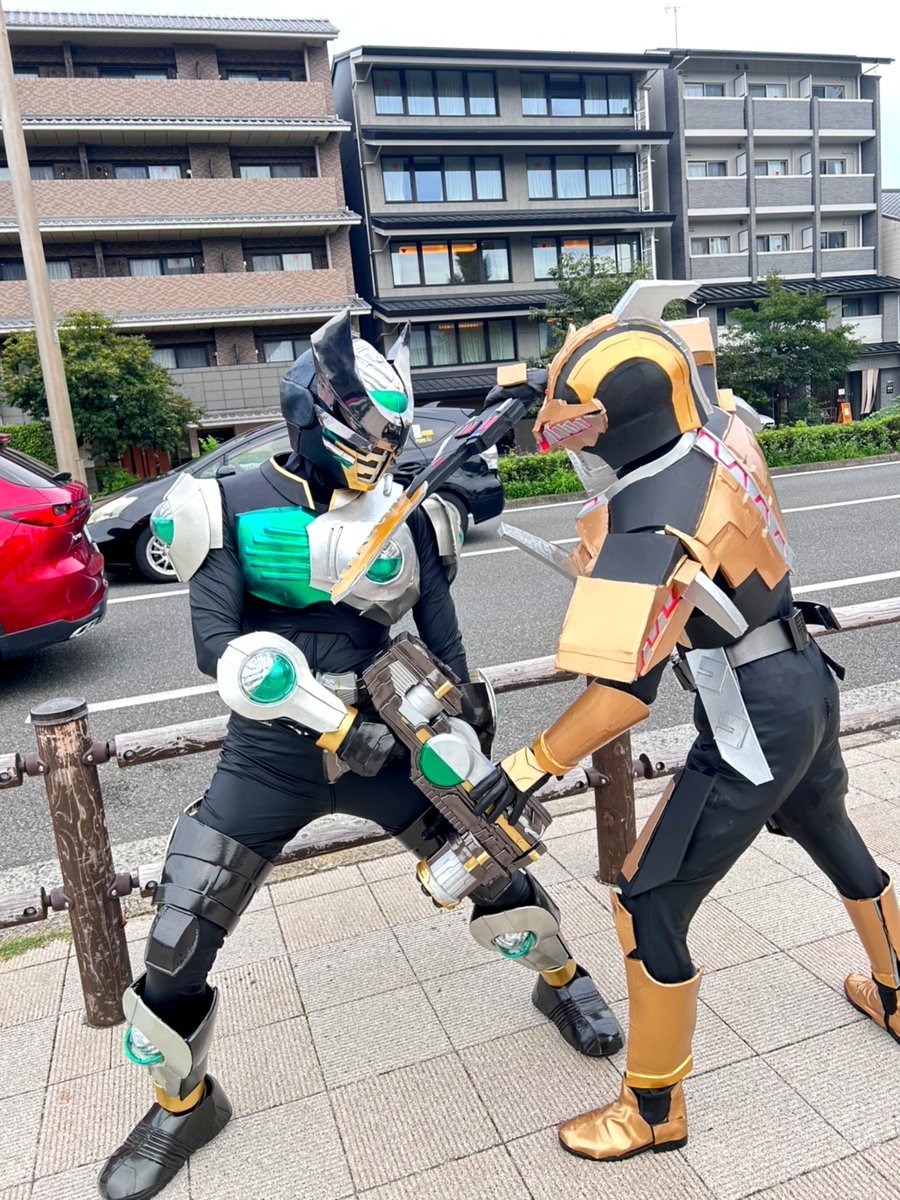 dotenks_Rebirth's tweet photo. 昨日のライダーバトルめちゃくちゃ楽しかった！

仮面ライダーガオウ→@Reochandes
Photo→@mamomusu https://t.co/Qbs0tK4r1l