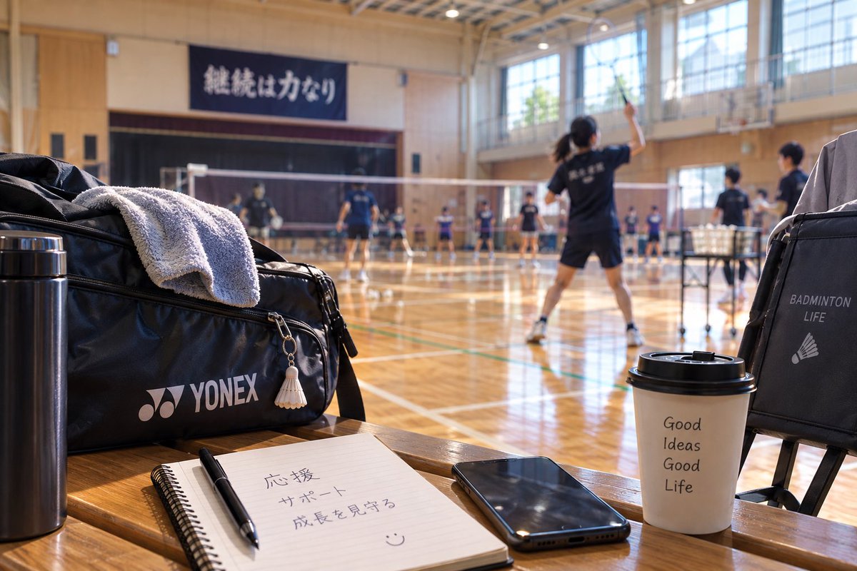 onlymakeai's tweet photo. 今日は、一日中娘のバドミントンの練習
の付き添いです。
実は、アプリの幻の1号機が，バドミントン動画解析アプリでした。

#個人開発 #AI開発 #iOSアプリ開発 #ClaudeCode https://t.co/EEgzURbc7C