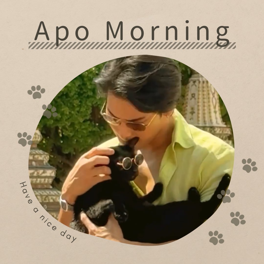 APOnattawin_JFC's tweet photo. 𝗔𝗽𝗼 𝗠𝗼𝗿𝗻𝗶𝗻𝗴☀🤍

今日は台風の接近で影響が出る地区がありそうです☔️
警報が発令されている地区もございますがその他の地区にお住まいの皆様もお気をつけてお過ごしください。

@Nnattawin1 #ApoNattawin #SayniceDaytoApo https://t.co/SavT8pEKG2