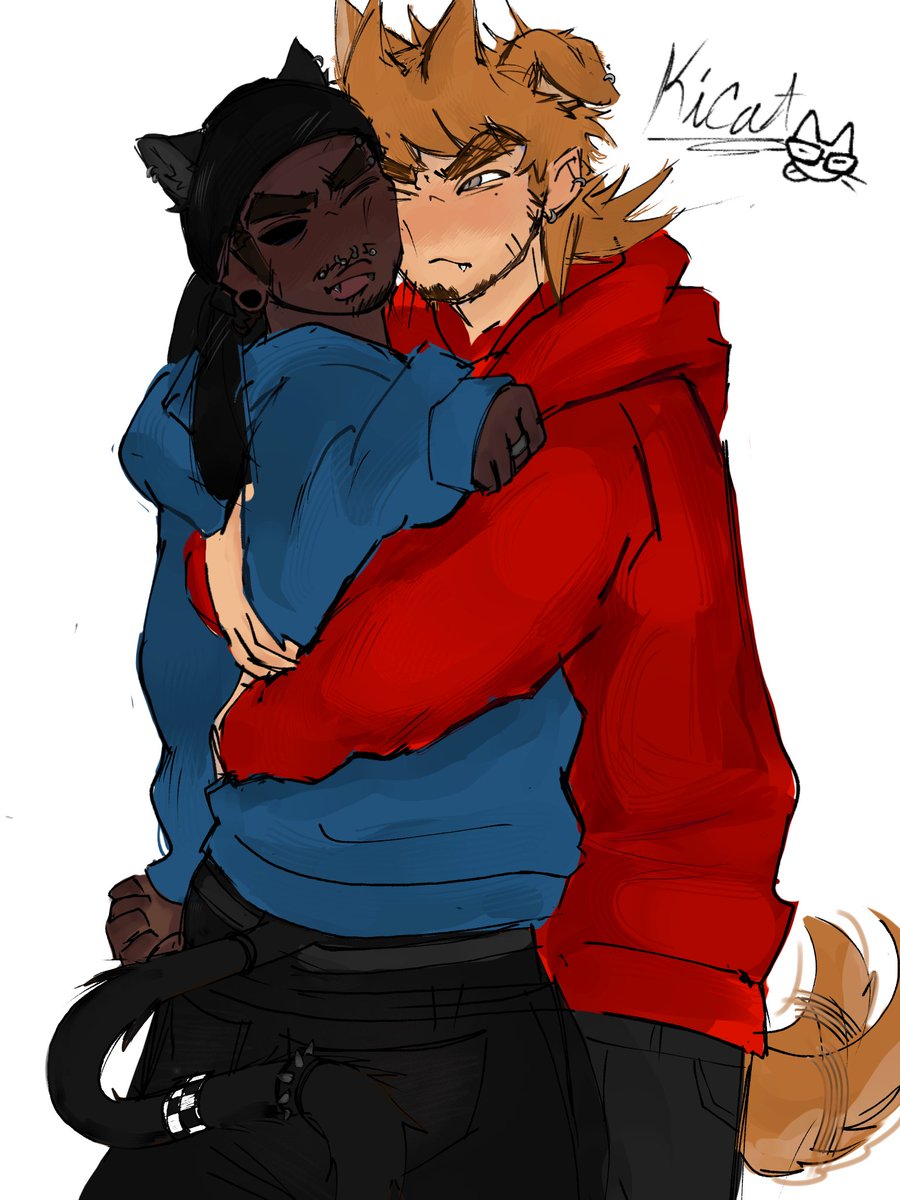 zombieCatxox's tweet photo. Catboy tom because im a weirdo and tord..cough #tordtom #eddsworld https://t.co/D1psR08v8D