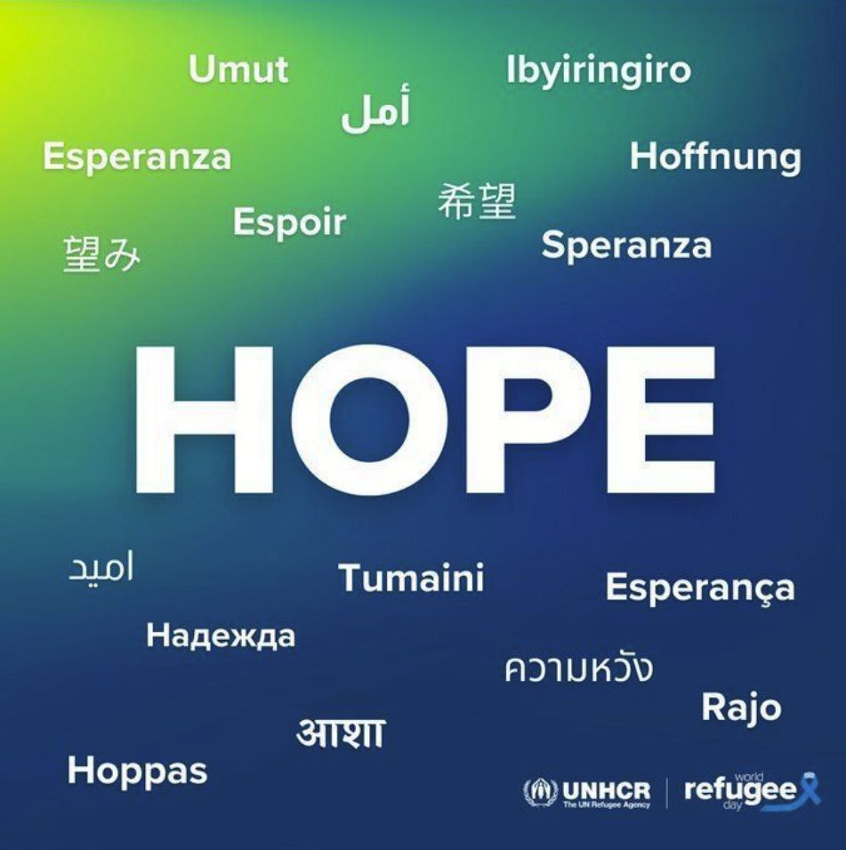 UNGeneva's tweet photo. Refugees need our solidarity now more than ever.
Solidarity means keeping our doors open, celebrating refugees' strengths and achievements, and reflecting on the challenges they face.
#LeaveNoOneBehind #HopeForAll https://t.co/EbAYB3BfYE