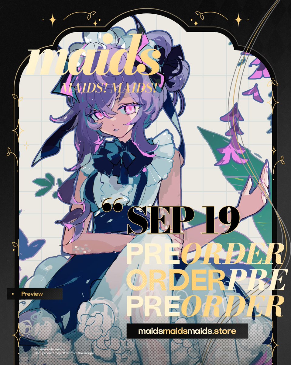 emmikn_'s tweet photo. it's live!!!
#ITSMAIDTIME https://t.co/aRvznr7ojC