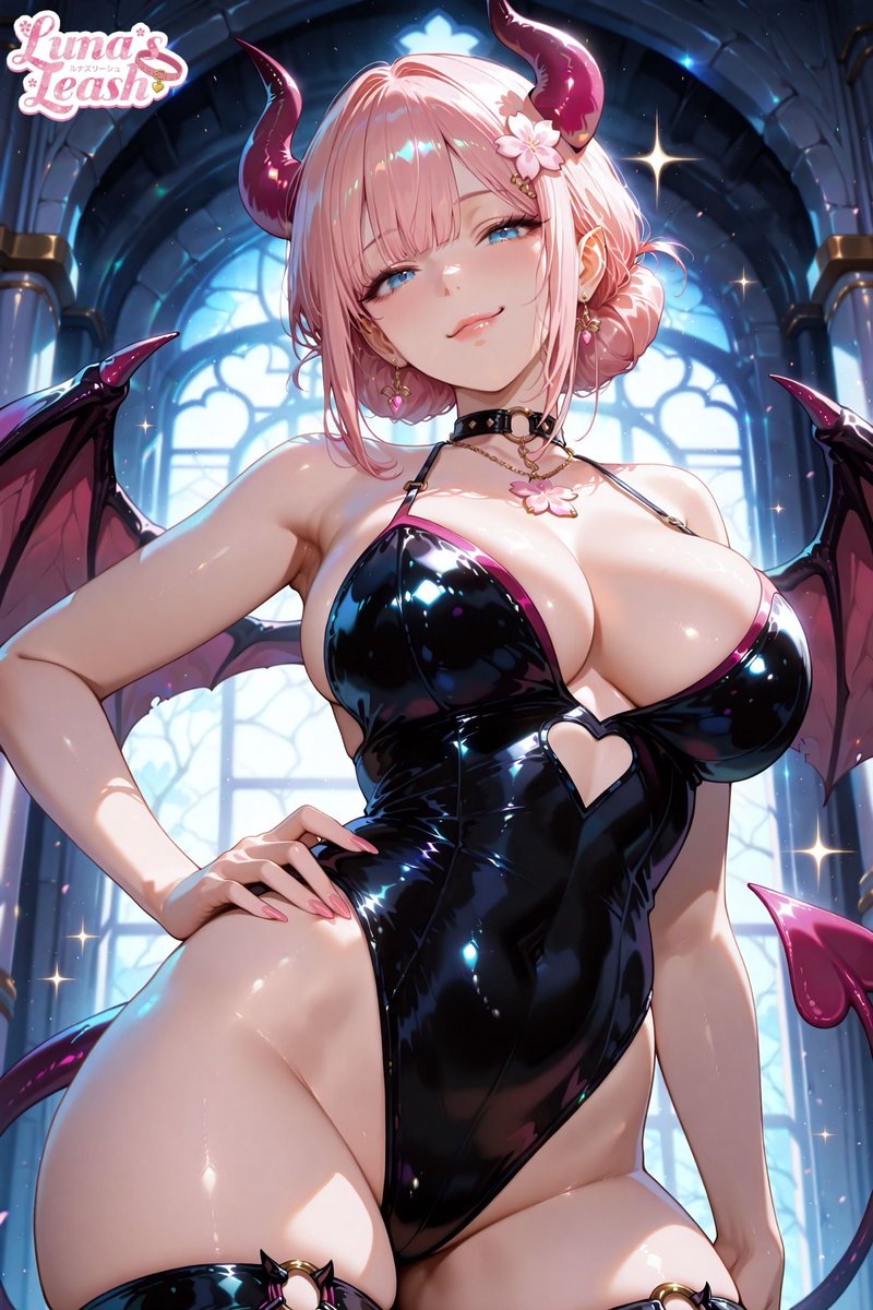 Lunasleash's tweet photo. I’ll drain all your XP~ https://t.co/Ec3xvyQ32D