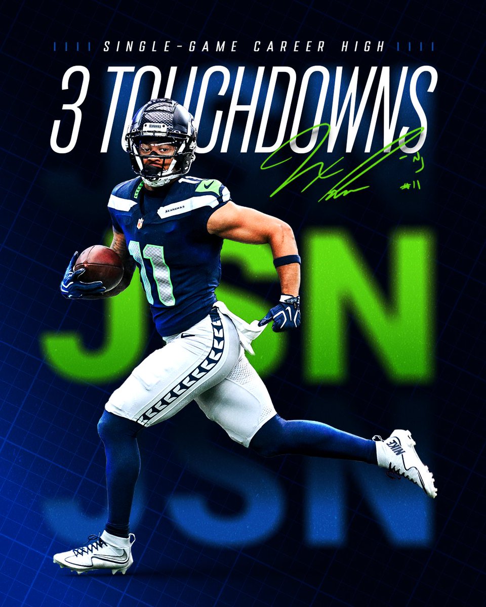Seahawks's tweet photo. Hat trick. https://t.co/7t6c1sW8wF