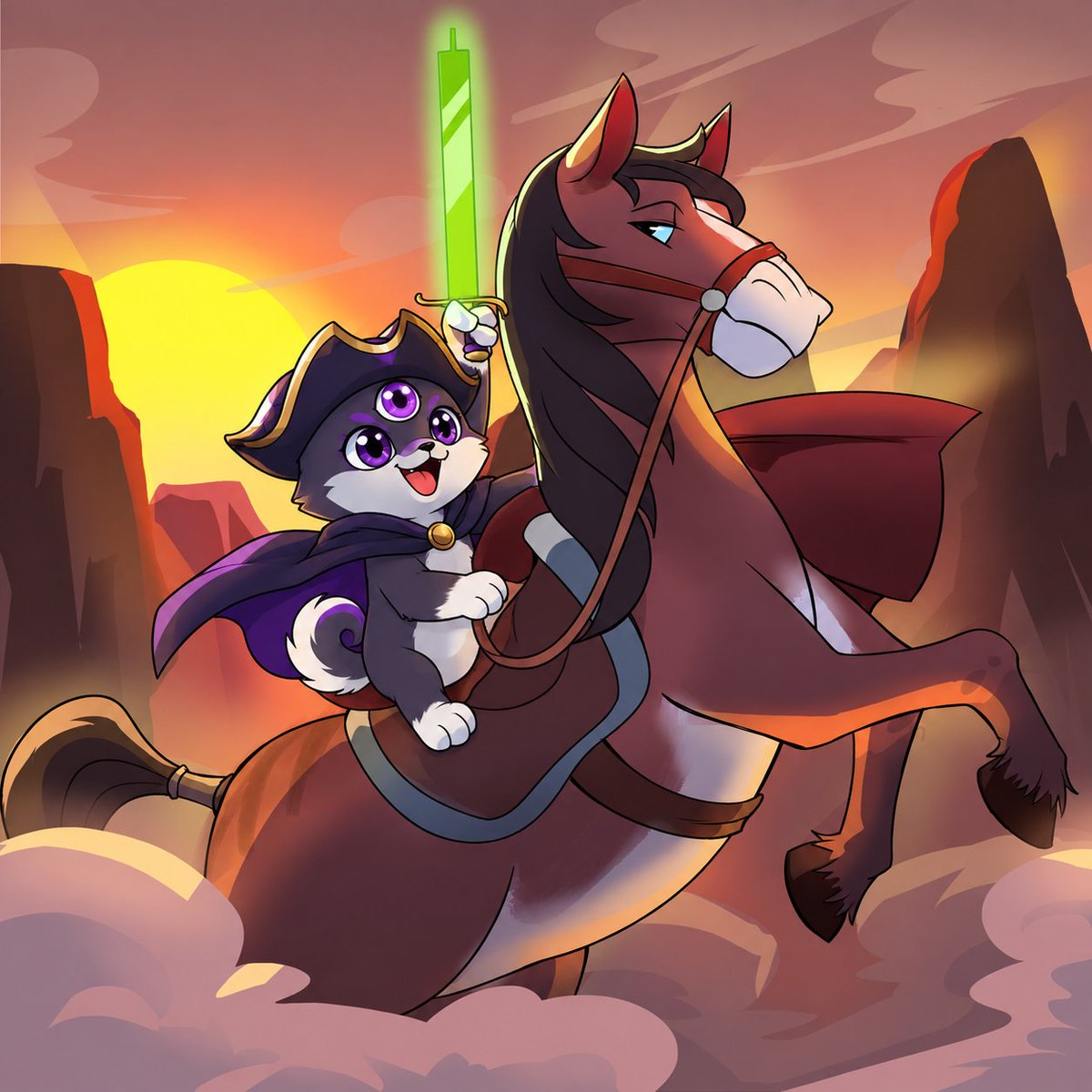 ArgusInuX's tweet photo. Some ride the trend. 
Argus Inu rides into legend. https://t.co/961tx6LHTL