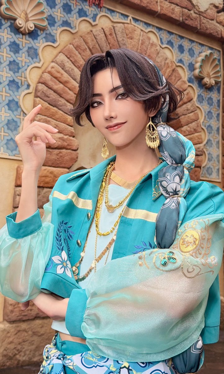 MITUWA0405's tweet photo. ミナジール王子✨🧞

#Dハロ仮装2026
#Dハロツイステ https://t.co/sxuIhxDnhP