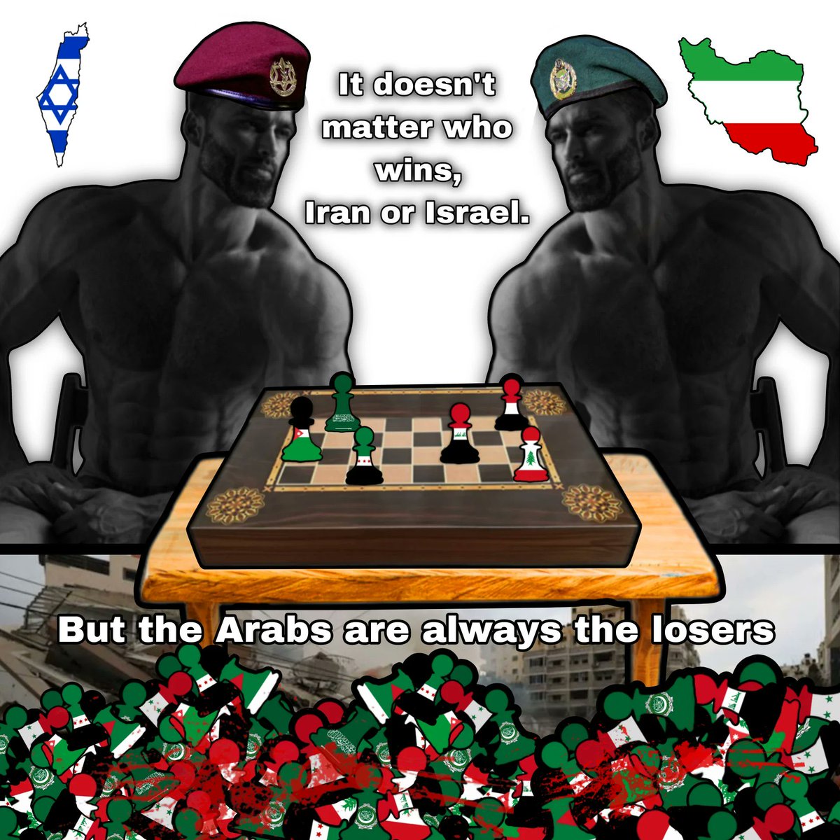 2GVL0GUR's tweet photo. @m5qk5 Enjoy the bombing from your Persian master's proxies, ya sand nigga. born a sand nigga, die as a slave. Making memes and creating alternative history won't change your reality. https://t.co/bzU6Vm1xNK