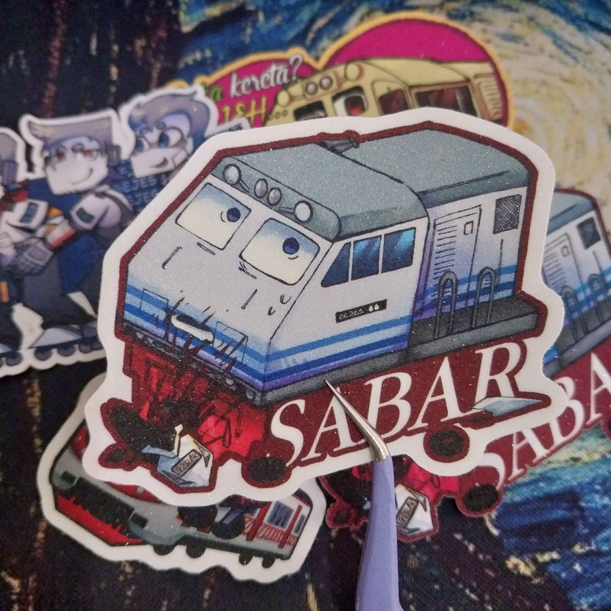 ZOMBIEOFFENDER's tweet photo. Hello, I am Indonesian and drew Indonesian trains and have an ongoing comic series about Indonesian trains and made merch about Indonesian trains and https://t.co/Yp7aGYg0JD
