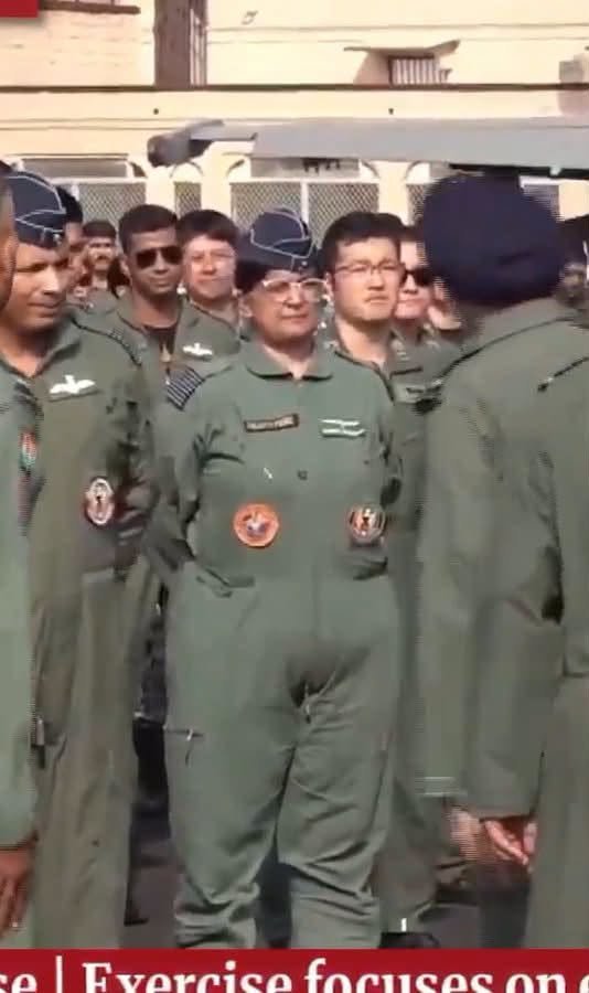 babar5abbas's tweet photo. @FrontalForce Pic from the India-Japan air exercise shows IAF  pilots come in all sizes and shapes, including 250-gram sachets, family packs and "EXTRA LARGE" packaging! Koi batayega Rafale itna bojh leke kaise udega? 🤔 Indian Rafale me extra fuel tank nahi, extra pilot tank needed https://t.co/8CaB0PbVk4