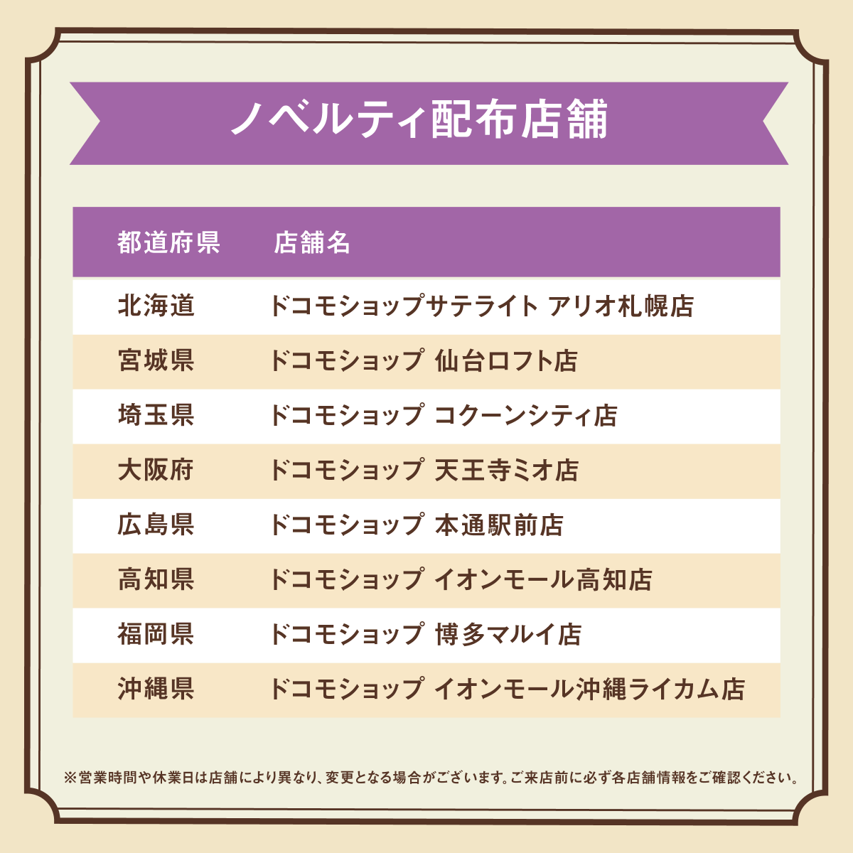 SBR_JOJO_docomo's tweet photo. ||◤ノベルティ情報☝◢||
 
対象のドコ��ショップへご来店＆アンケート回答
「レース出場エントリーシート風イラストカード」をプレゼントッ🐎💨

※お一人さま1回限り
※なくなり次第終了
#jojo_anime #ジョジョの奇妙な冒険 #SBRドコモコラボ https://t.co/fYewoBO2oG