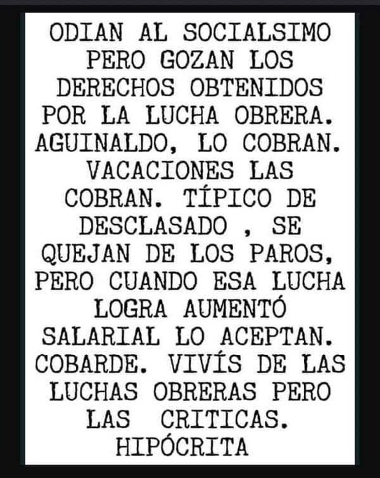 Vhgkasparov's tweet photo. "Los pobres que votan a la derecha son como el perro, cuidan la mansión pero duermen afuera" 

John William Cooke https://t.co/HVyRky9c2N