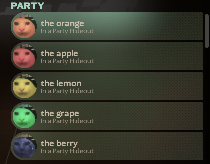 NotWillwasnt's tweet photo. the fruit salad is haunting standard queues.. 

#deadlock https://t.co/HWm58iyXAV