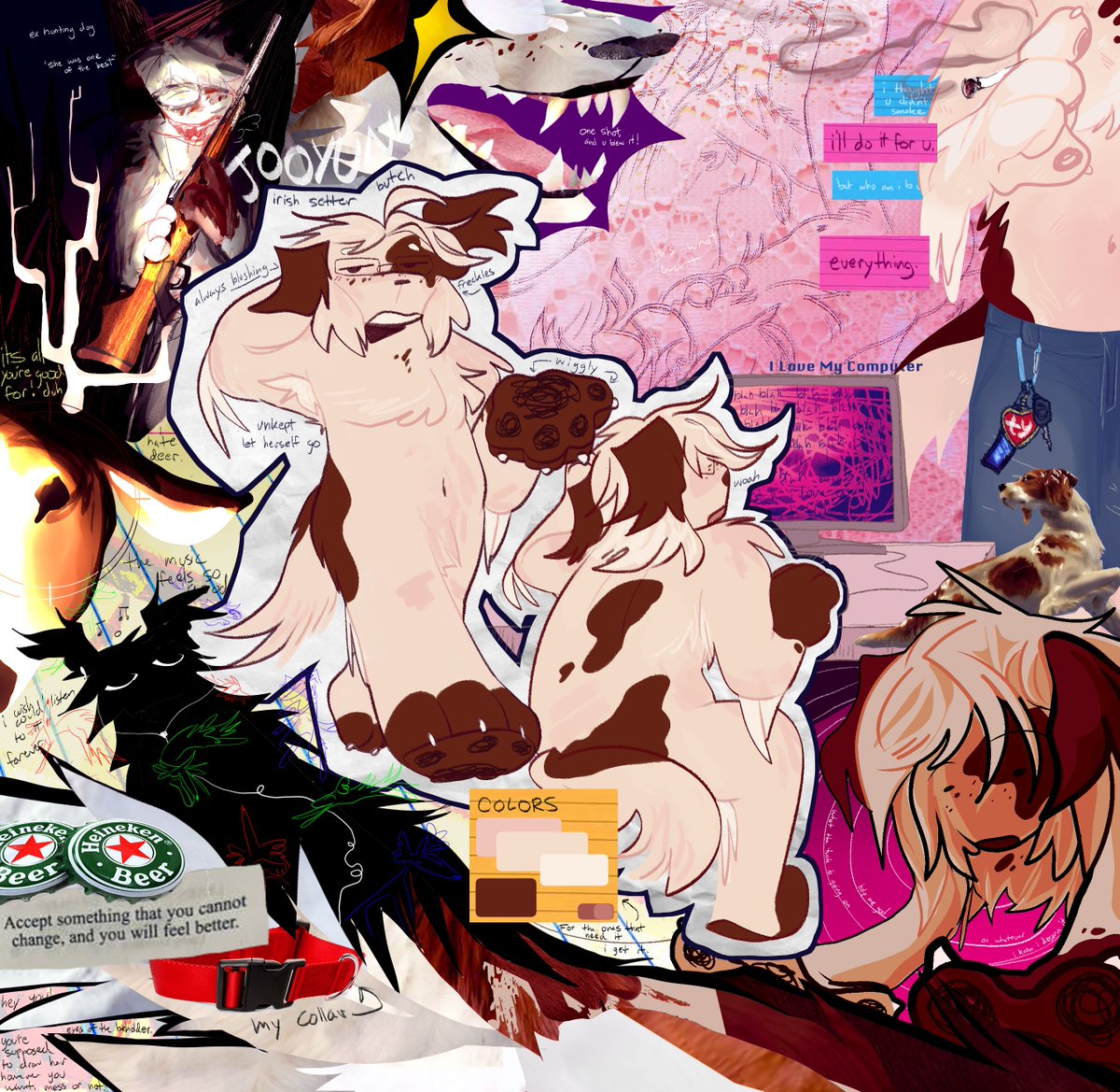echalol's tweet photo. i spy with my little eye
a real mutt
#furryart #refsheet https://t.co/75lw7Dcy85
