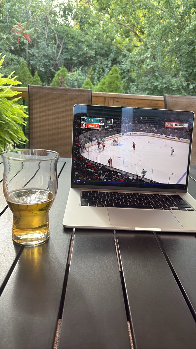 geekedoutside1's tweet photo. The @SanJoseSharks are playing. Everyone else shush https://t.co/R270RqHiNA