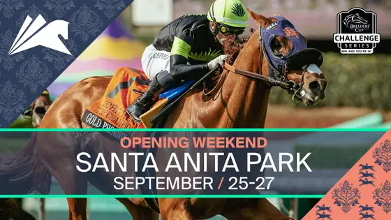 Quigleys_Corner's tweet photo. Entries for #OpeningDay (Friday, 9/25) @santaanitapark have been drawn. Eight-race card (featuring 53 runners) begins at 1:00 pm PT. Overnight here: https://t.co/hvcmgzaOAo https://t.co/UhcEUAsasO