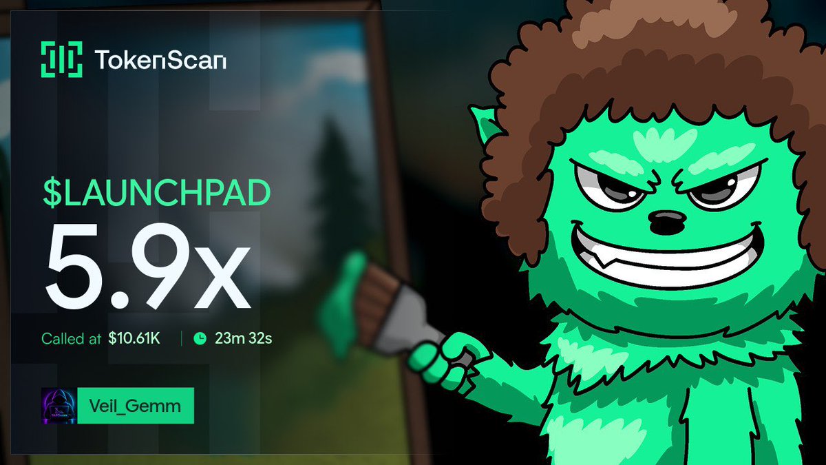 VeilGemm's tweet photo. 5.9X profit on $LAUNCHPAD

CA> 4kkgx8pyaYcfkZHTThUjuaZVo8ACdHcTsyTaChkWpump https://t.co/UshtANCVag