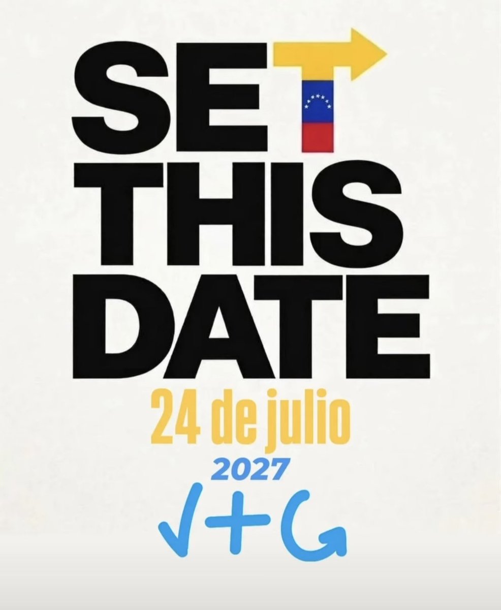 AidaSantanaP's tweet photo. El tiempo se les terminó , ponga la fecha , nosotros tenemos y ponemos los votos . #FechaYa

#SetthisDate #24Julio2027 https://t.co/LXwYNO1LP4