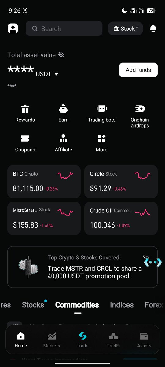 _Jhomhiloju_'s tweet photo. I didn't really notice when Bitget stopped being “just another exchange” for me.

At first, it was simple: crypto, charts and trading.

Then I started spending more time in the community, joining discussions and exploring the products Bitget kept adding.

#BitgetFanStory https://t.co/mDHNAZWs95