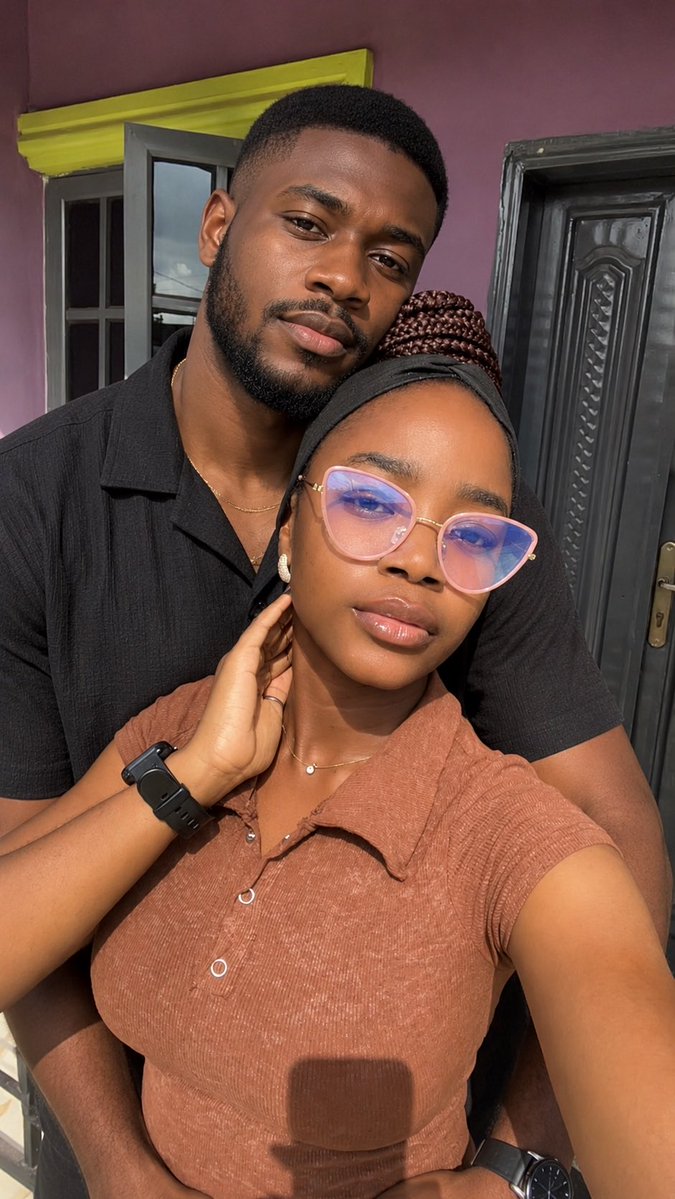 Jummie_ke's tweet photo. Even though I’ve kept you away from the internet for so long, a part of me has always been waiting for the day I could finally flaunt you. ❤️

Thank you for being my favorite person, always. I love you forever, Akanni mi. 🥰❤️ https://t.co/Vvxl9GJJOZ