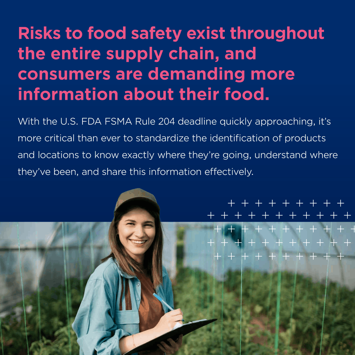 GS1_US's tweet photo. This #FoodSafetyMonth, save 50% on the GS1 Standards for Food Traceability Certificate Course with promo code FoodSafety and learn how GS1 Standards support visibility, recall readiness, and FSMA compliance. https://t.co/NIFIUV3Vv9 https://t.co/LKTsN63yKi