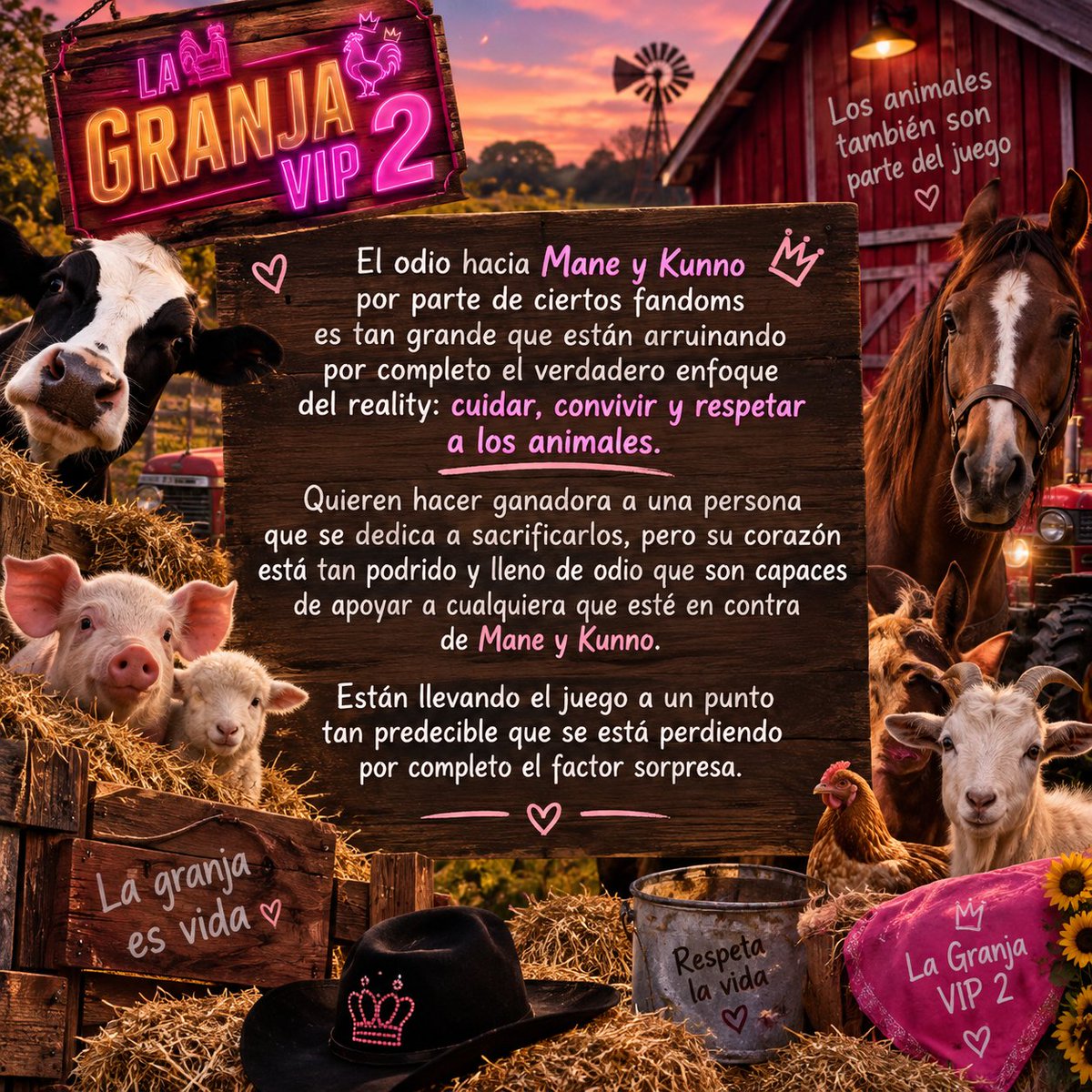 _Gom_18's tweet photo. Los realitys  deberian ser sin votación  del público  por que el odio  estan grande que acaban arruinando  el juego 

 #LaGranjaVIPMX  #Kunno #ManelykGB https://t.co/2sBjUibpIP