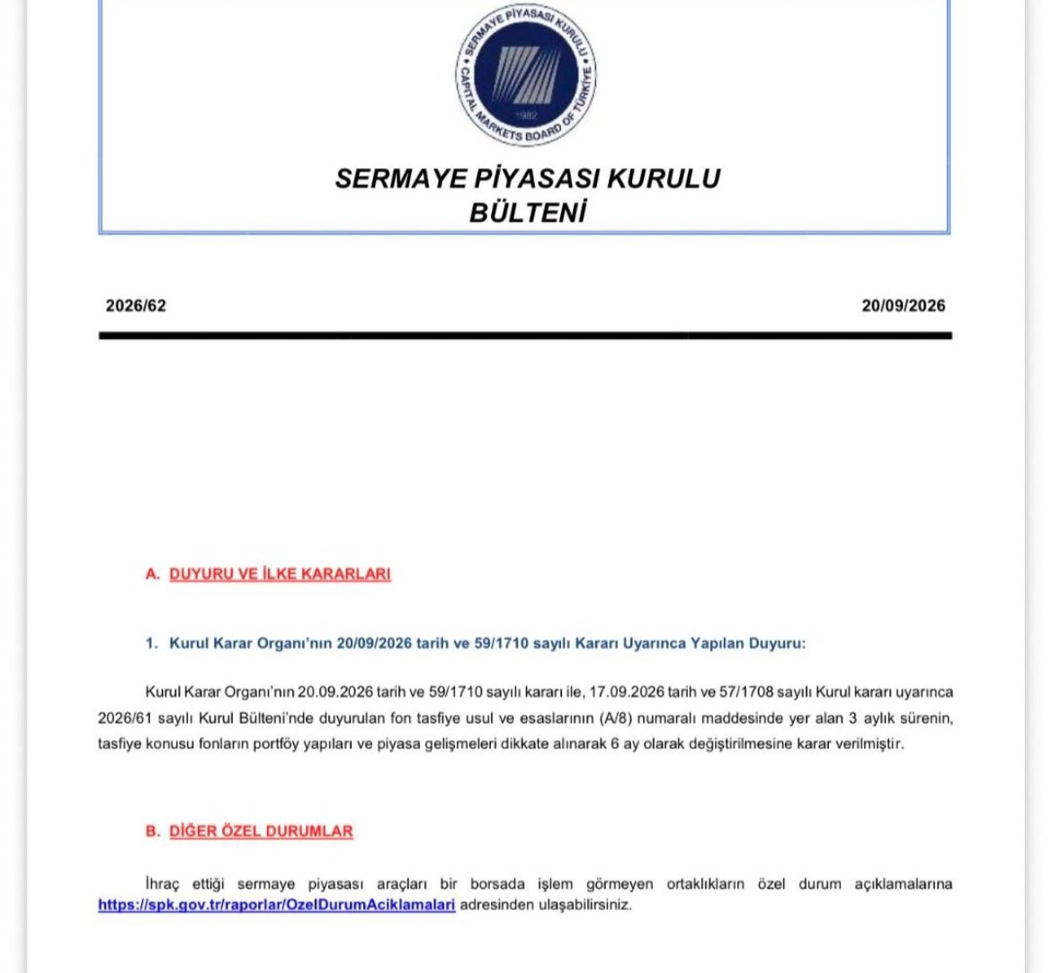 durancanaykurtr's tweet photo. ÖNEMLİ KAP GELDİ 

3 aylık tasfiye süreci 6 aya uzatılmıştır

#SPKSkandalı #TeraFonMağdurları #teraportföy #tly #tmv #tp2 #spk https://t.co/abMDkExAVA