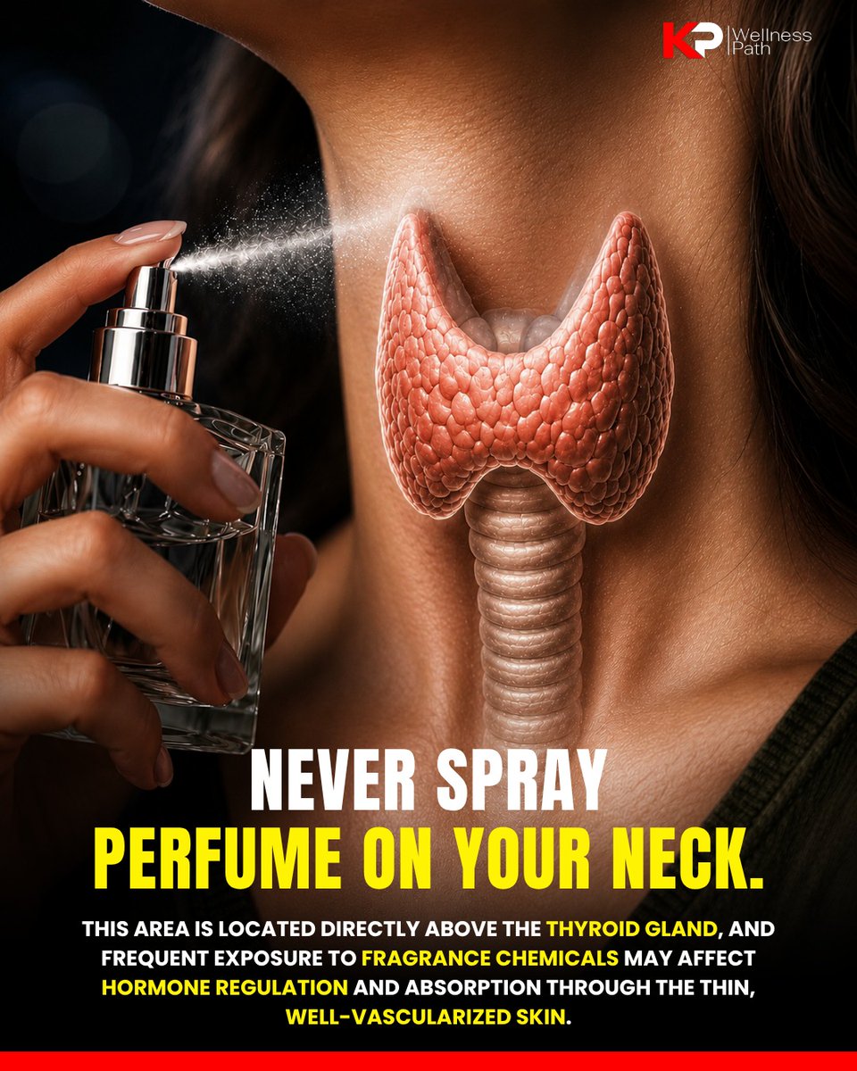 lillianlee2fp30's tweet photo. Your neck is sensitive, so spraying perfume there may cause irritation, allergic reactions, or sun sensitivity. There’s no strong evidence it harms the thyroid, but if you have sensitive skin or thyroid concerns, try applying fragrance to your https://t.co/3TJeW528lj