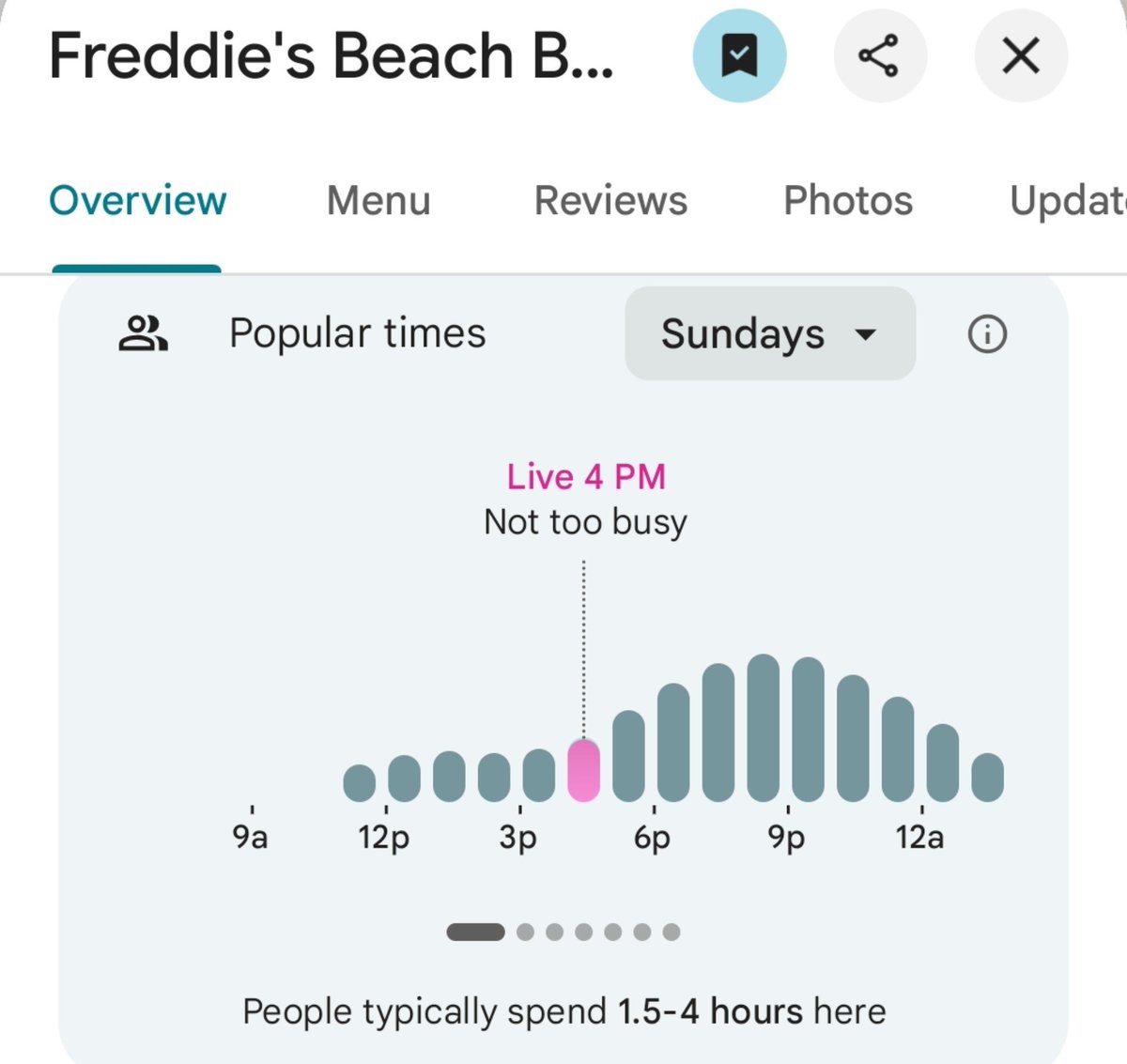 PenPizzaReport's tweet photo. Several pizzerias nearby the Pentagon are reporting slightly above average traffic. Except for Nighthawk Brewery and Pizza, which is reporting high traffic. 

Freddies Beach Bar is reporting average traffic at this time.

As of 4:47pm ET https://t.co/SLFdwAJGbJ