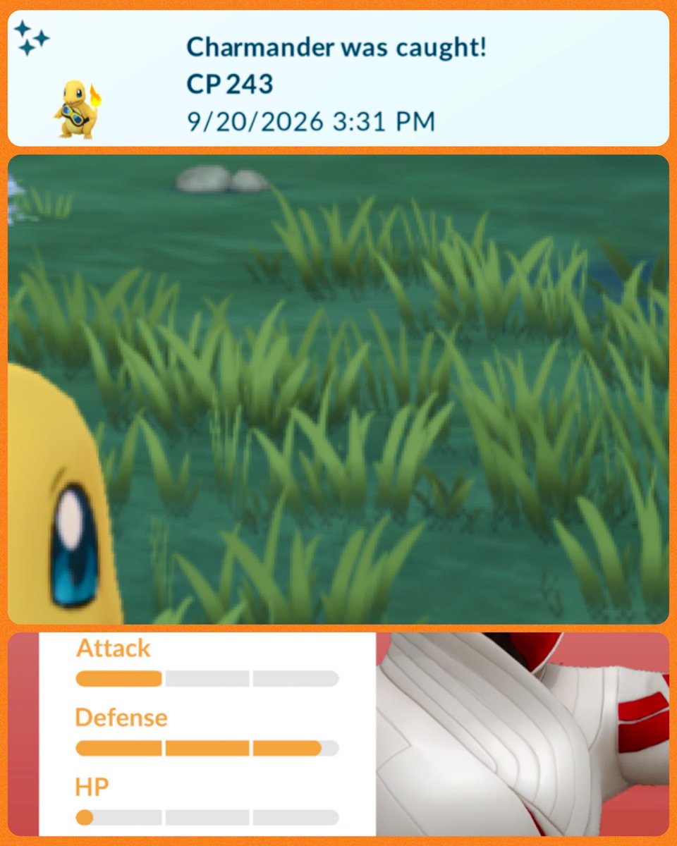 KamikeoPoGo's tweet photo. ✨#ShinyFUECOCO✨
✨#ShinyCHARMANDER✨
#HorizonsEvent
✨🍀SHINY 1️⃣ & SHINY 2️⃣ just a couple mins apart!🍀✨
... 👊🏾🐻 GRIND!
#ShinyPokemon #FUECOCO #FreidesGoogles #CHARMANDER #ShinyHunter #PokemonGo https://t.co/bhrRgkqhWu