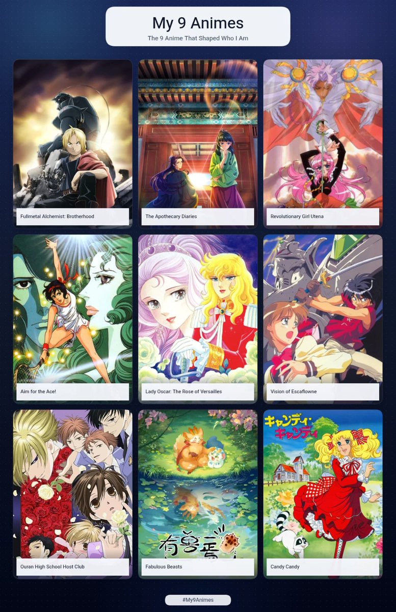 Hachi_Produc's tweet photo. Estos son los 9 animes y mangas que me convirtieron en travesti ❤️‍🔥 https://t.co/ktYfLqSmGS