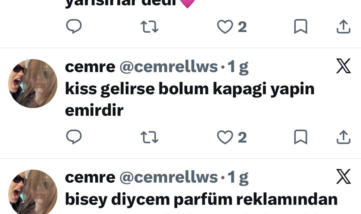 cemrellws's tweet photo. aferin boyle soz dınleyın https://t.co/4Uo4wXzdpf