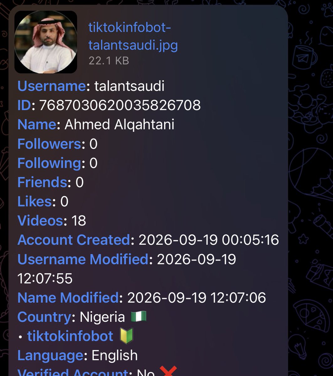 reh4aw's tweet photo. @ewo1_ قصدك انتبهو منه تراه مب سعودي من نيجيريا https://t.co/7lERH9Uvnd