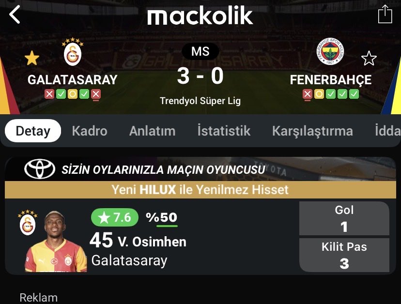 Osimhenpresste's tweet photo. @sifonyerebirak @josephoniki Realden 3yemek var gsden 3 yemek var :DD eziksin https://t.co/kz7JkcHWs8