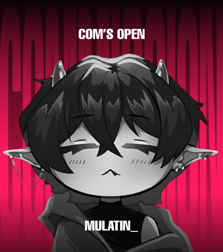 mulatin_'s tweet photo. Oi, gente!! Prazer, sou mulatin <3
Tô tentando ser mais ativo por aqui e queria me apresentar direito: desenho digitalmente  e, futuramente, pretendo fazer lives desenhando e jogando...
Vou postar meus desenhos por aqui. Também to com as Comissões abertas <3
#commissions https://t.co/uopnieSOhl