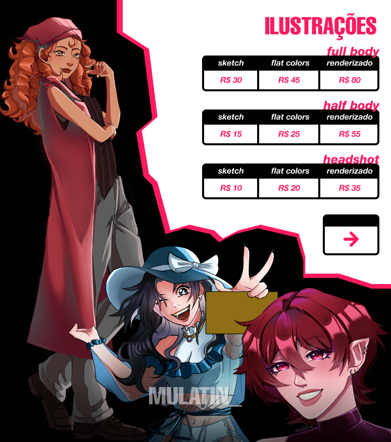 mulatin_'s tweet photo. Oi, gente!! Prazer, sou mulatin <3
Tô tentando ser mais ativo por aqui e queria me apresentar direito: desenho digitalmente  e, futuramente, pretendo fazer lives desenhando e jogando...
Vou postar meus desenhos por aqui. Também to com as Comissões abertas <3
#commissions https://t.co/uopnieSOhl